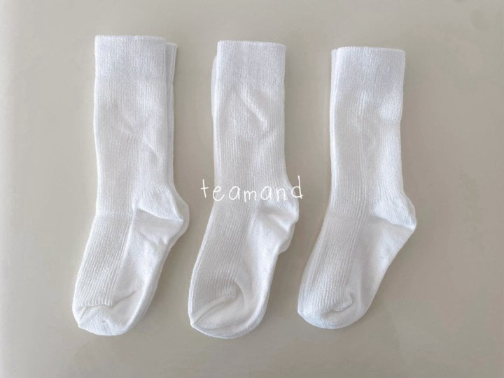 Teamand - Korean Children Fashion - #toddlerclothing - Oreo Socks (set of 3)