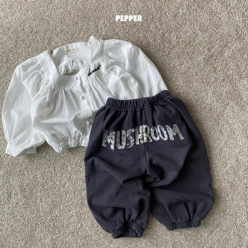 The Pepper - Korean Children Fashion - #Kfashion4kids - Mushroom Jogger Pants - 10