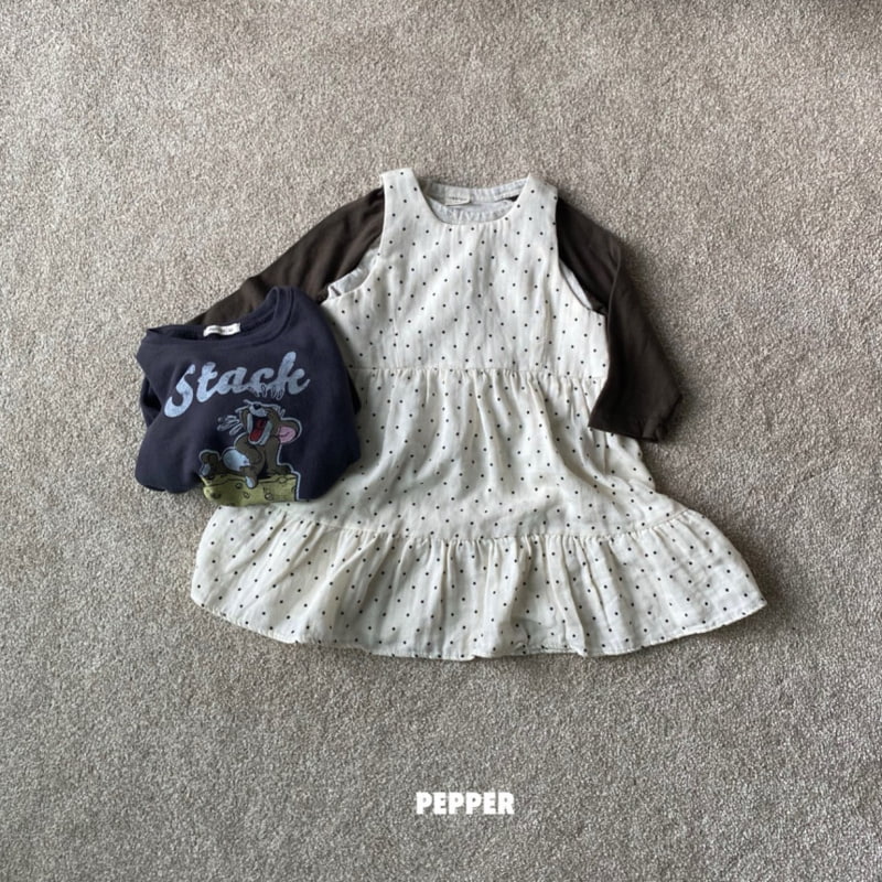 The Pepper - Korean Children Fashion - #Kfashion4kids - Ppippi Dot One-piece - 8