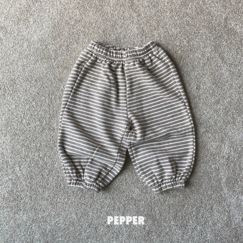 The Pepper - Korean Children Fashion - #childofig - Stripe Jogger Pants - 5