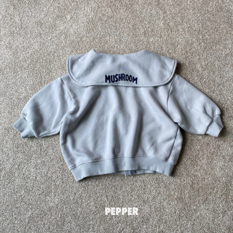 The Pepper - Korean Children Fashion - #childrensboutique - Mushroom Collar Zip-up - 5