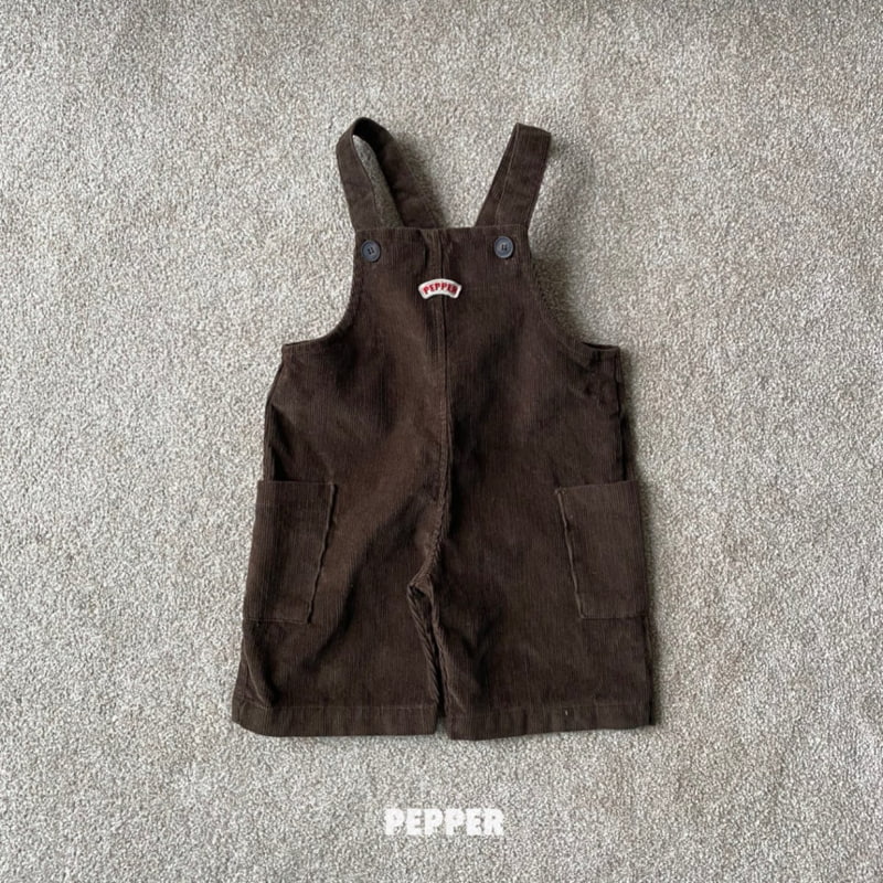 The Pepper - Korean Children Fashion - #designkidswear - Pepper Corduroy Jumpsuit - 3