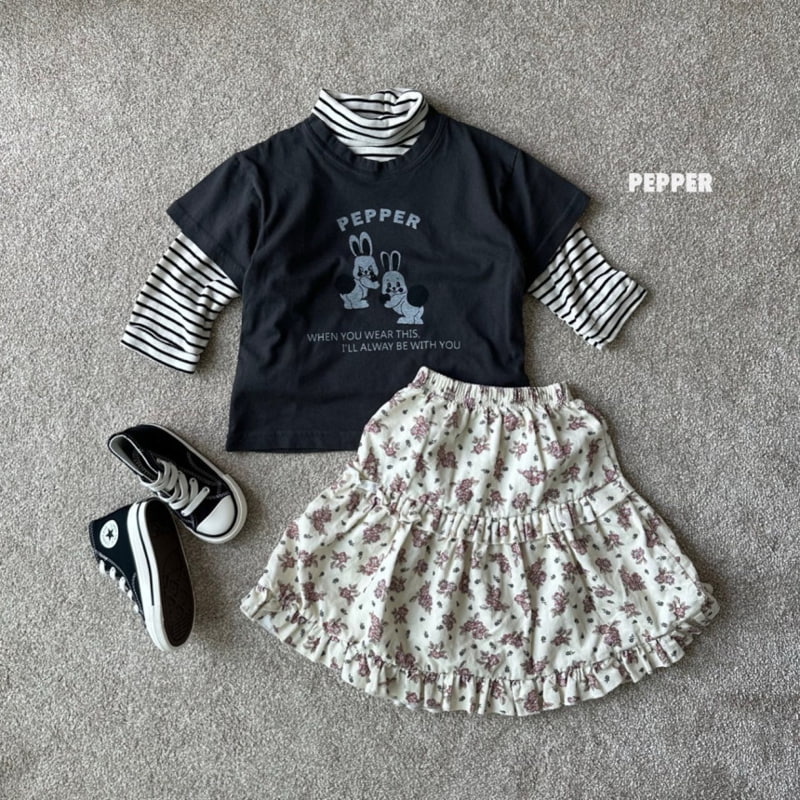 The Pepper - Korean Children Fashion - #discoveringself - Daily Turtleneck Tee - 12