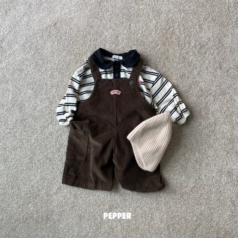 The Pepper - Korean Children Fashion - #kidsstore - Pepper Corduroy Jumpsuit - 7