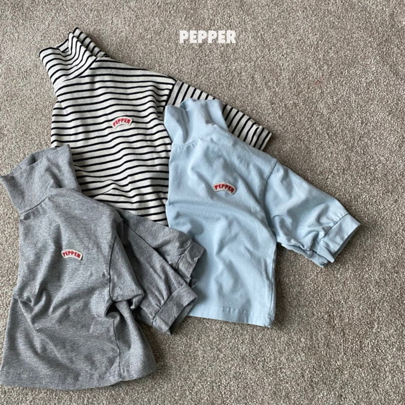 The Pepper - Korean Children Fashion - #kidsstore - Daily Turtleneck Tee