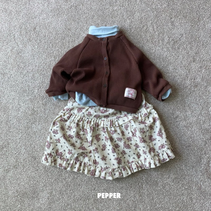 The Pepper - Korean Children Fashion - #kidzfashiontrend - Corduroy Skirt - 3