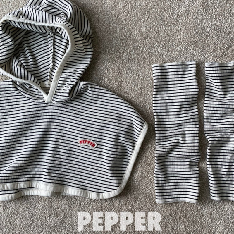 The Pepper - Korean Children Fashion - #magicofchildhood - Stripe Warmer Set - 6