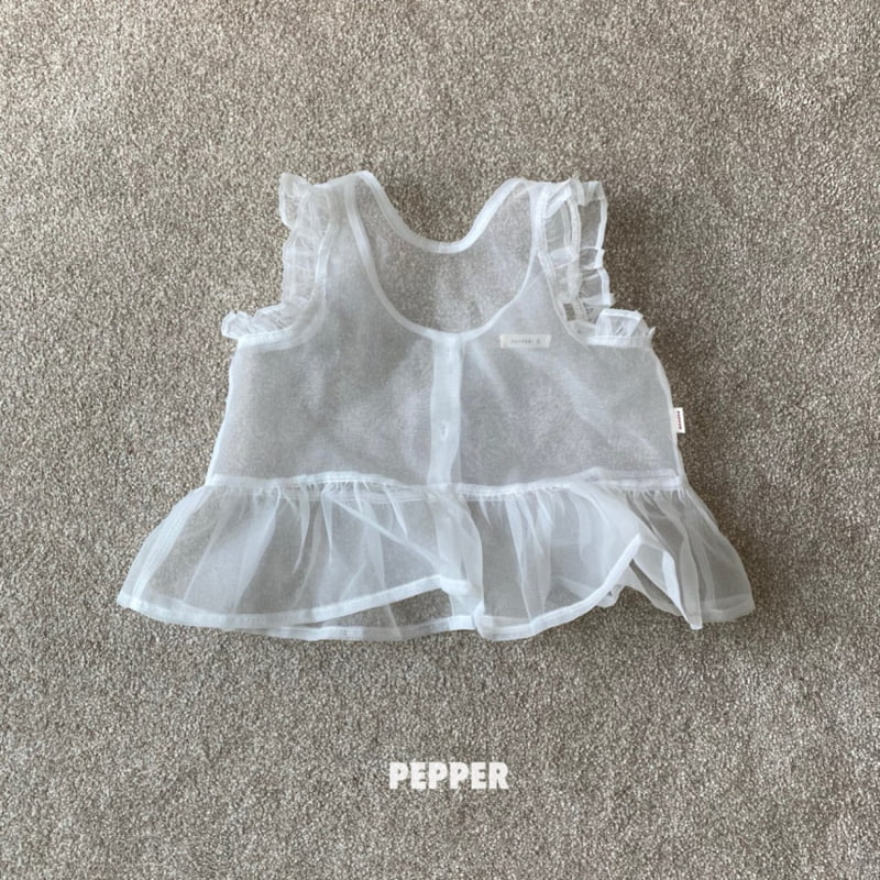 The Pepper - Korean Children Fashion - #magicofchildhood - Honey Frill Blouse - 4