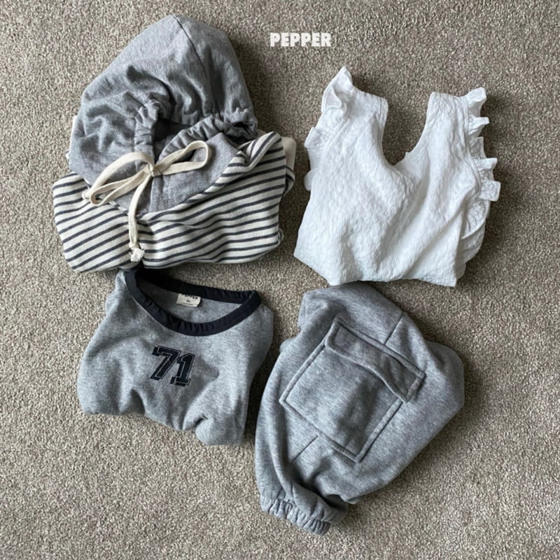 The Pepper - Korean Children Fashion - #prettylittlegirls - Stripe Hoodie - 9