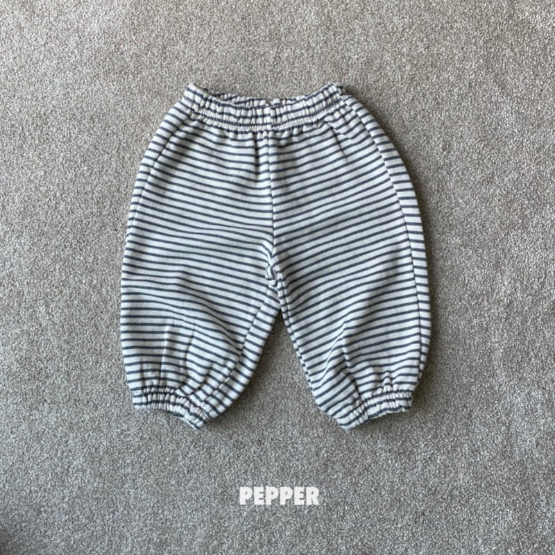 The Pepper - Korean Children Fashion - #toddlerclothing - Stripe Jogger Pants - 4