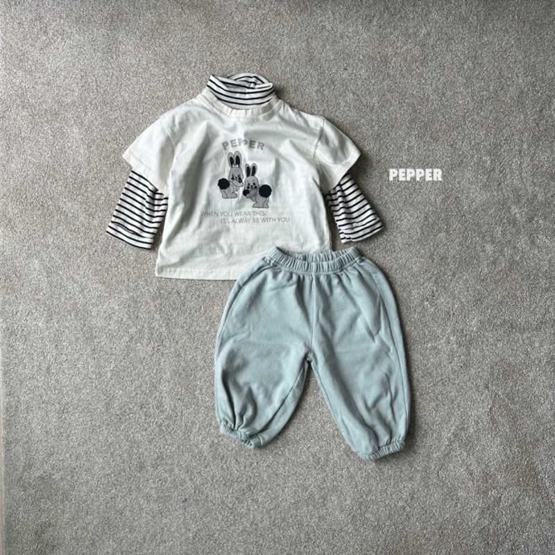 The Pepper - Korean Children Fashion - #todddlerfashion - Rabbit Tee - 8