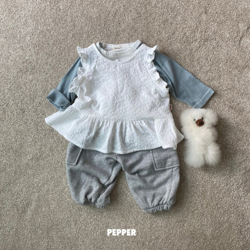 The Pepper - Korean Children Fashion - #toddlerclothing - Honey Frill Blouse - 7