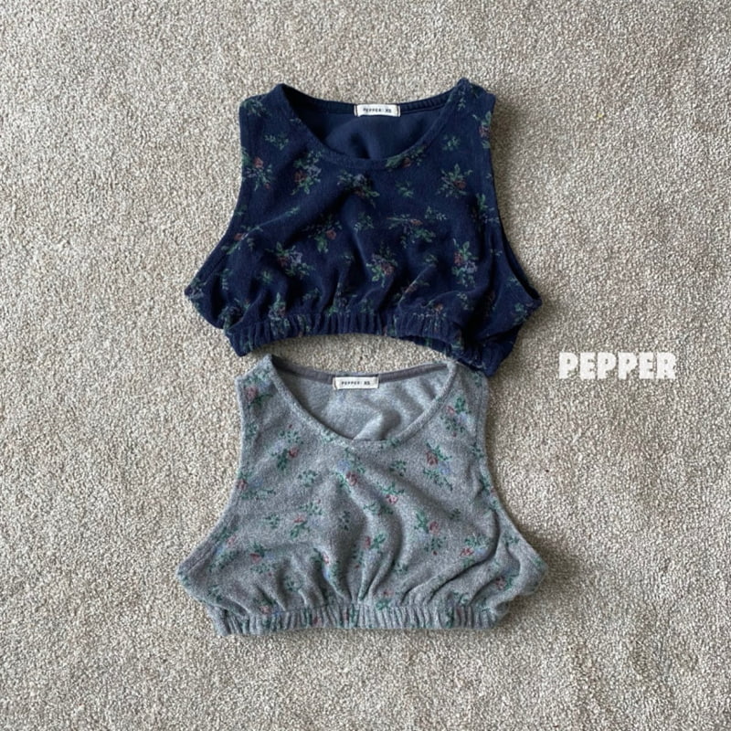 The Pepper - Korean Children Fashion - #todddlerfashion - Pumpkin Flower Terry Set - 4