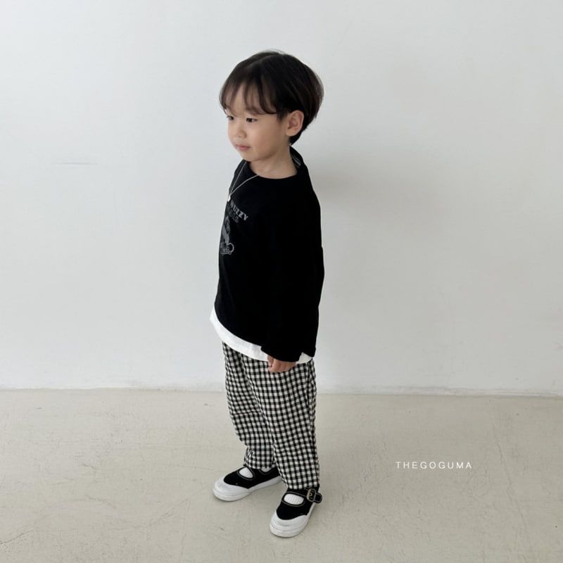 Thegoguma - Korean Children Fashion - #kidzfashiontrend - Gogo Check Pants - 4