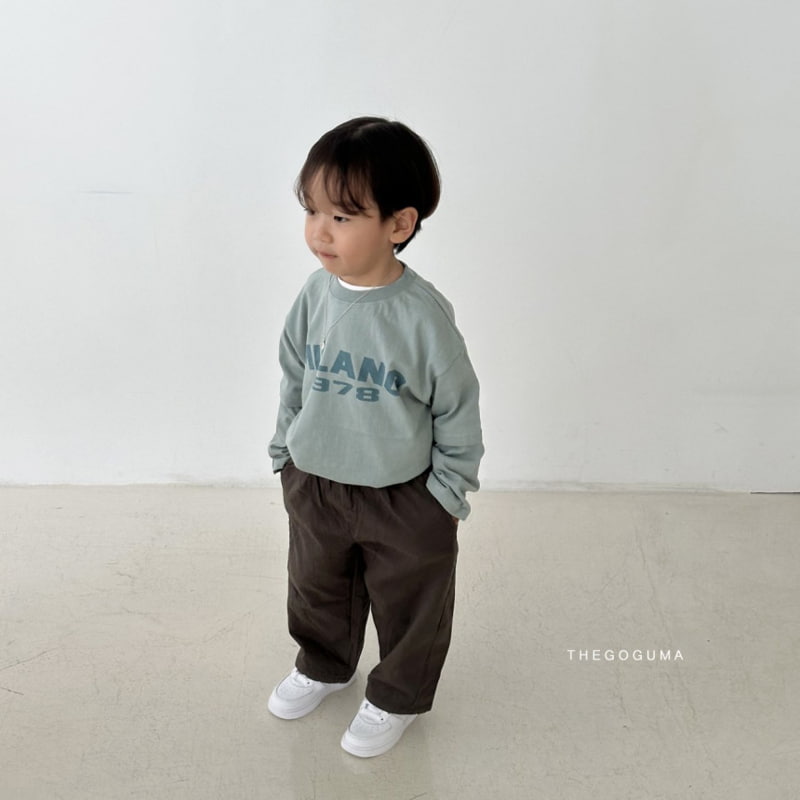 Thegoguma - Korean Children Fashion - #kidzfashiontrend - Tongtong Double Pants - 4