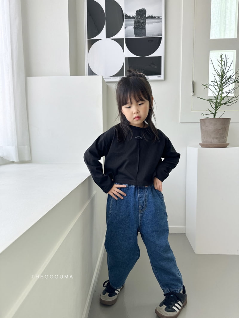 Thegoguma - Korean Children Fashion - #Kfashion4kids - Stone Jeans - 2