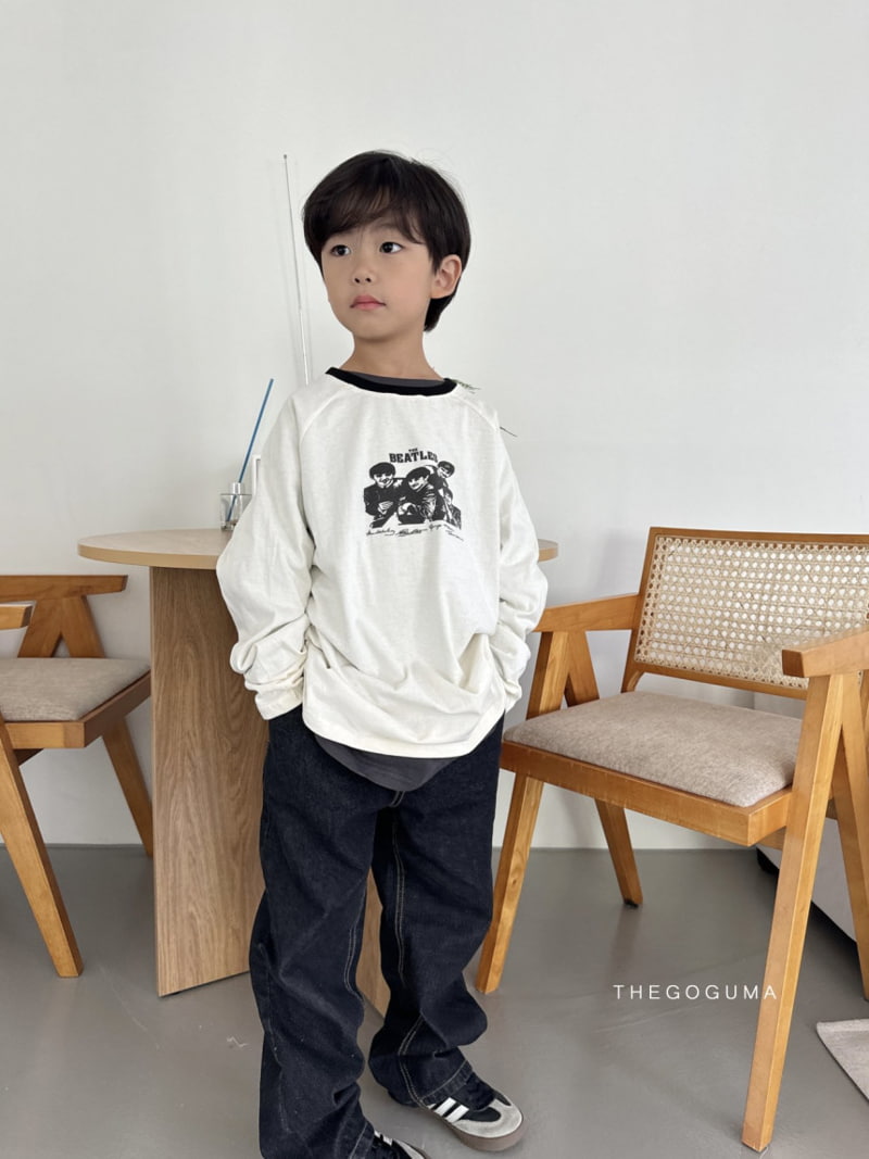 Thegoguma - Korean Children Fashion - #Kfashion4kids - Tiktok Straight Jeans - 11