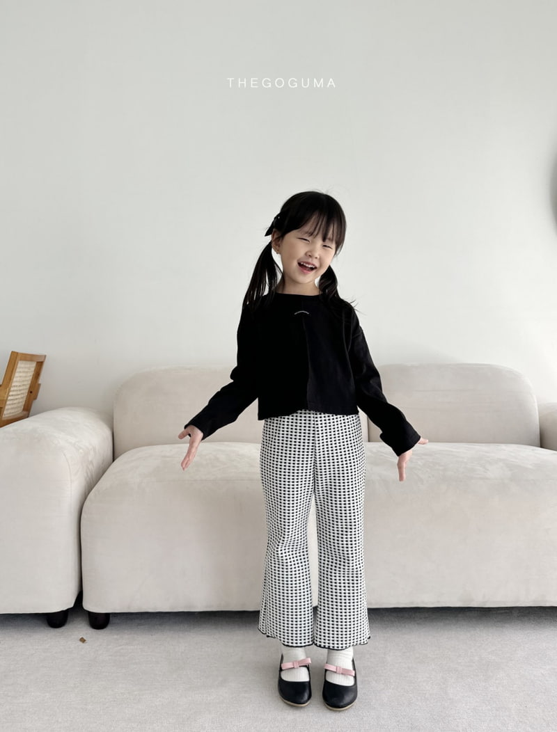 Thegoguma - Korean Children Fashion - #childofig - Check Wave Pants - 2