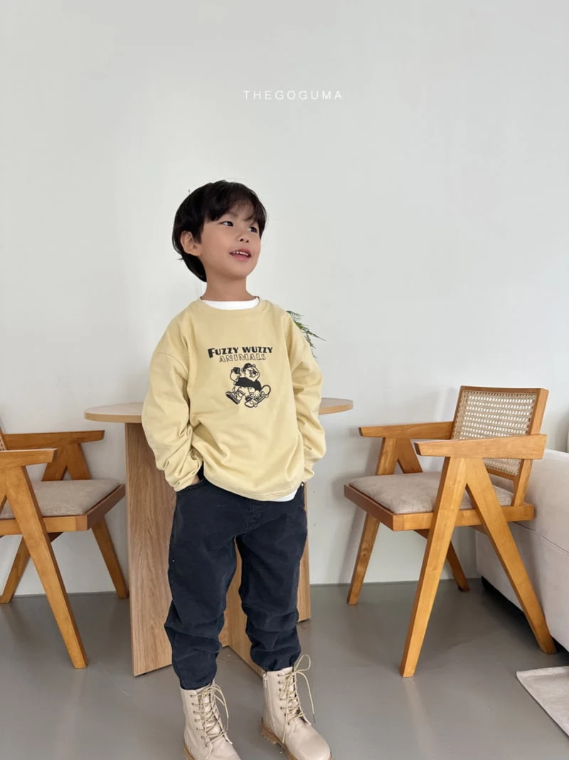 Thegoguma - Korean Children Fashion - #childofig - Purgy Bear Tee - 5