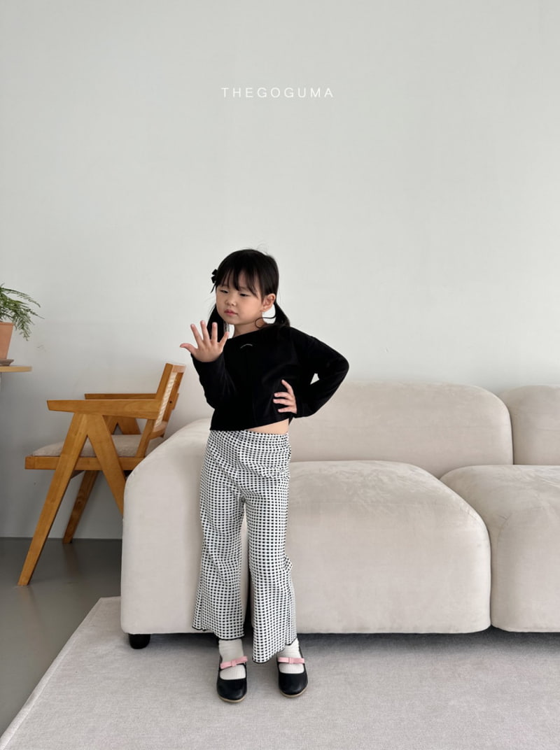 Thegoguma - Korean Children Fashion - #childrensboutique - Check Wave Pants - 3