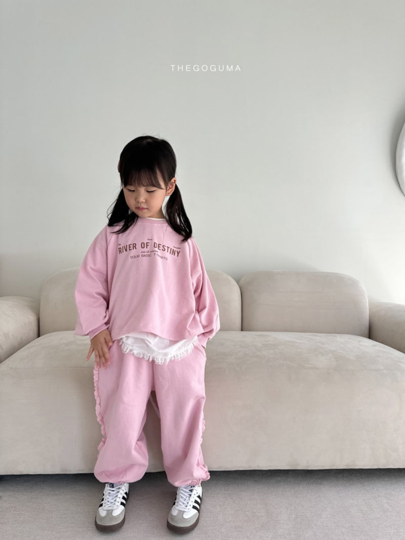 Thegoguma - Korean Children Fashion - #designkidswear - Lace Jogger Pants - 11