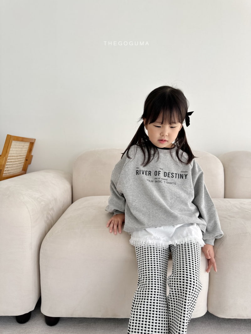 Thegoguma - Korean Children Fashion - #childrensboutique - Check Wave Pants - 4