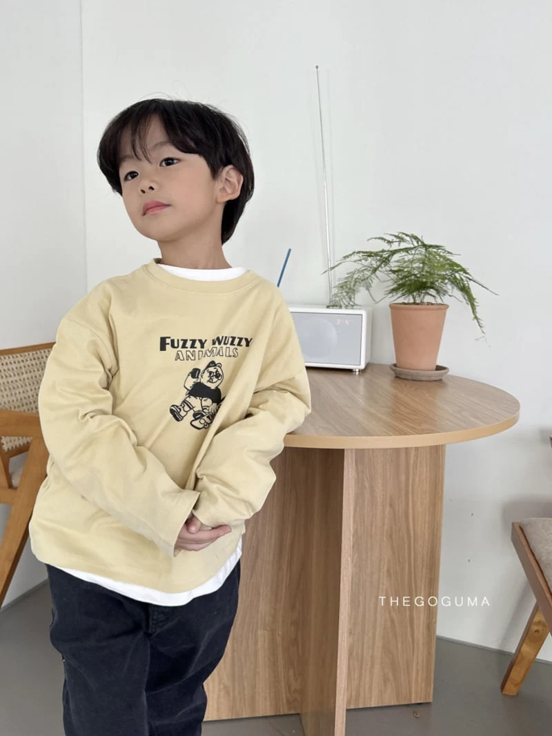 Thegoguma - Korean Children Fashion - #designkidswear - Purgy Bear Tee - 7