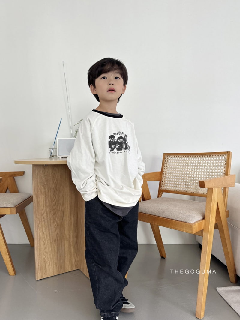 Thegoguma - Korean Children Fashion - #childrensboutique - Beatles Colored Tee - 4