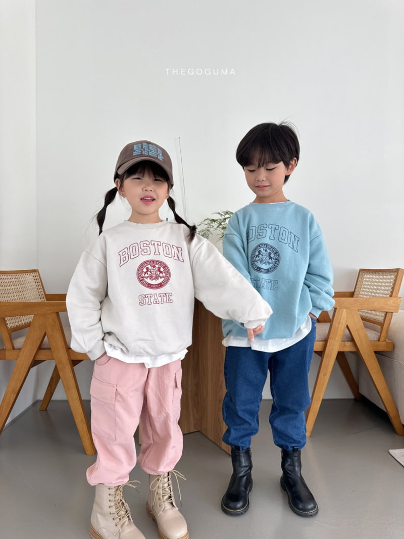 Thegoguma - Korean Children Fashion - #discoveringself - Bonding Cargo Pants - 8