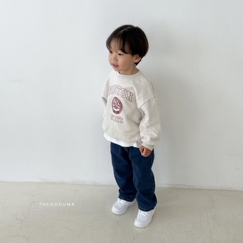 Thegoguma - Korean Children Fashion - #discoveringself - Tiktok Straight Jeans - 6