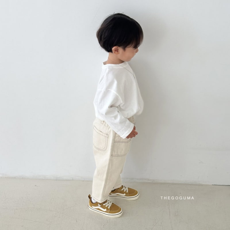 Thegoguma - Korean Children Fashion - #designkidswear - Earth Writing Tee - 4