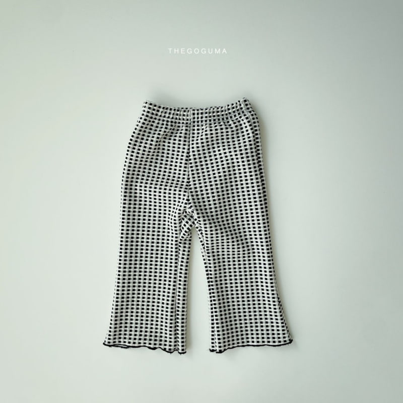 Thegoguma - Korean Children Fashion - #fashionkids - Check Wave Pants - 6