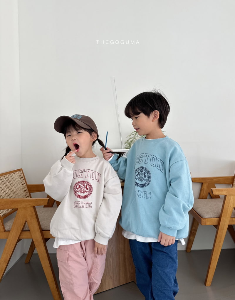 Thegoguma - Korean Children Fashion - #fashionkids - Boston Sweatshirts - 5