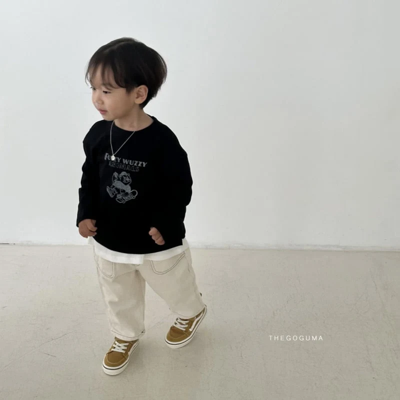 Thegoguma - Korean Children Fashion - #fashionkids - Purgy Bear Tee - 9