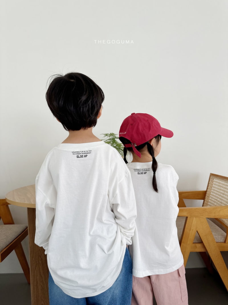 Thegoguma - Korean Children Fashion - #fashionkids - Earth Writing Tee - 5