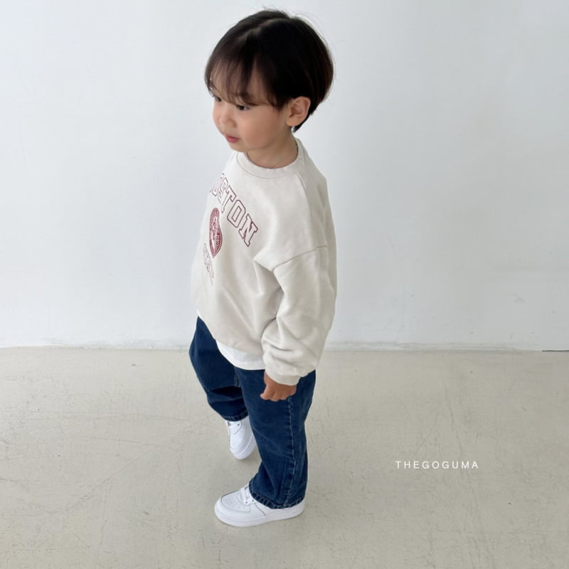 Thegoguma - Korean Children Fashion - #kidsshorts - Tiktok Straight Jeans - 8