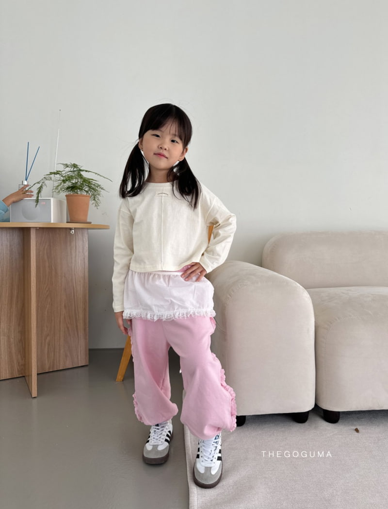 Thegoguma - Korean Children Fashion - #kidsshorts - Fun Crop Tee - 5