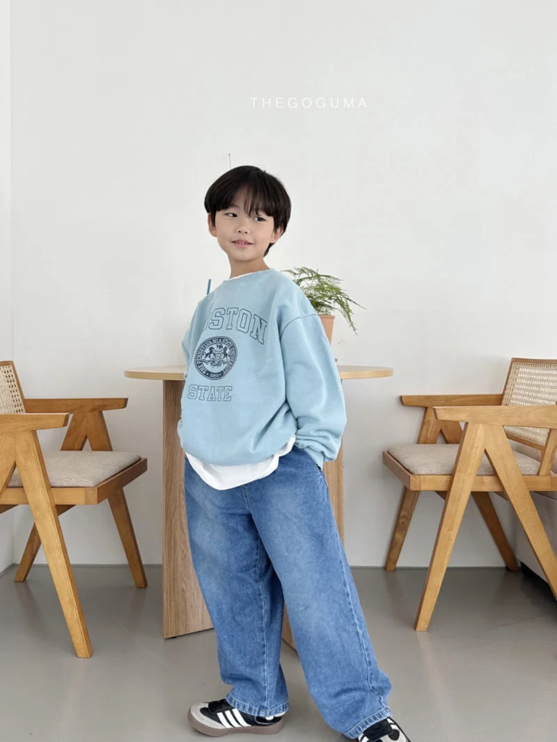 Thegoguma - Korean Children Fashion - #kidsstore - Brushed Sand Jeans - 3