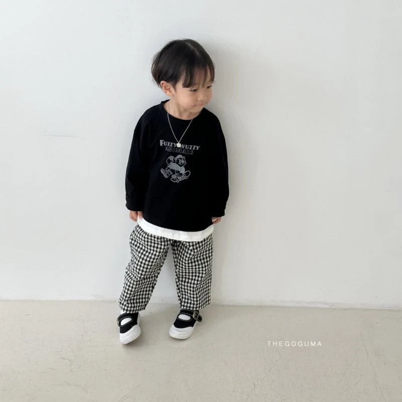 Thegoguma - Korean Children Fashion - #kidzfashiontrend - Gogo Check Pants - 3