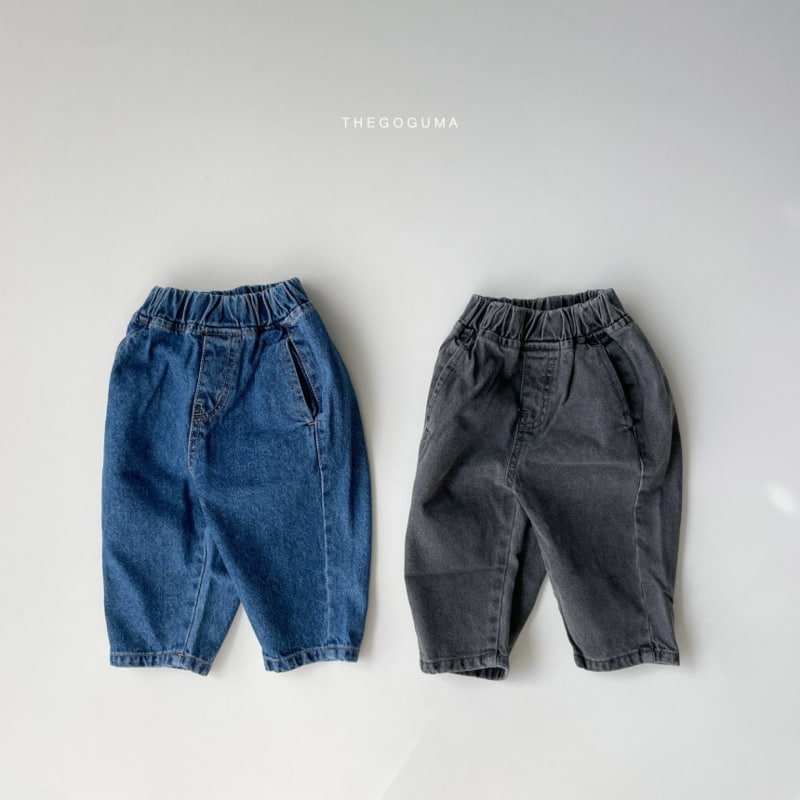 Thegoguma - Korean Children Fashion - #kidzfashiontrend - Stone Jeans