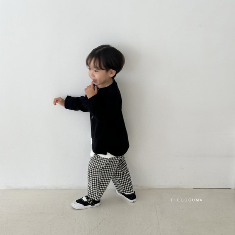 Thegoguma - Korean Children Fashion - #littlefashionista - Gogo Check Pants - 5