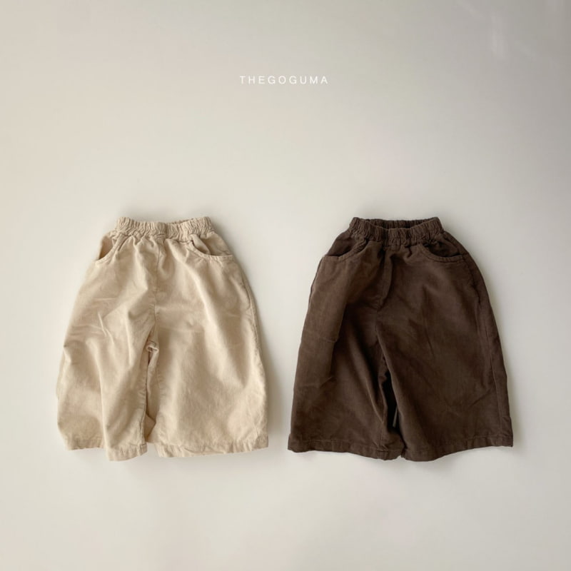 Thegoguma - Korean Children Fashion - #littlefashionista - Bangbang Corduroy Pants