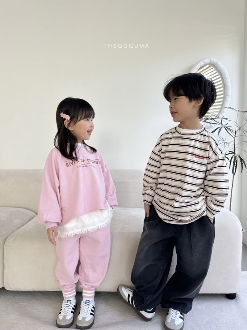 Thegoguma - Korean Children Fashion - #littlefashionista - Yoko Jogger Pants - 2