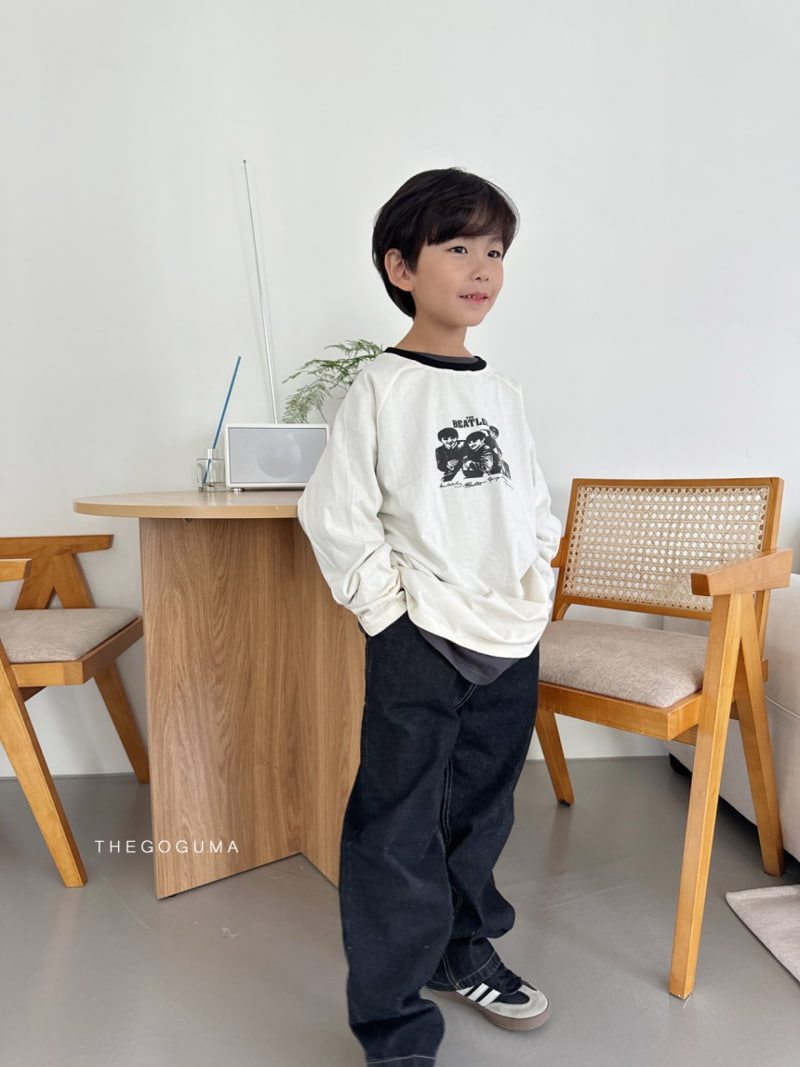 Thegoguma - Korean Children Fashion - #littlefashionista - Tiktok Straight Jeans - 12