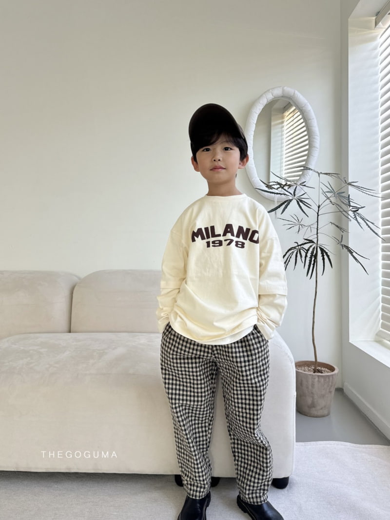 Thegoguma - Korean Children Fashion - #magicofchildhood - Gogo Check Pants - 6