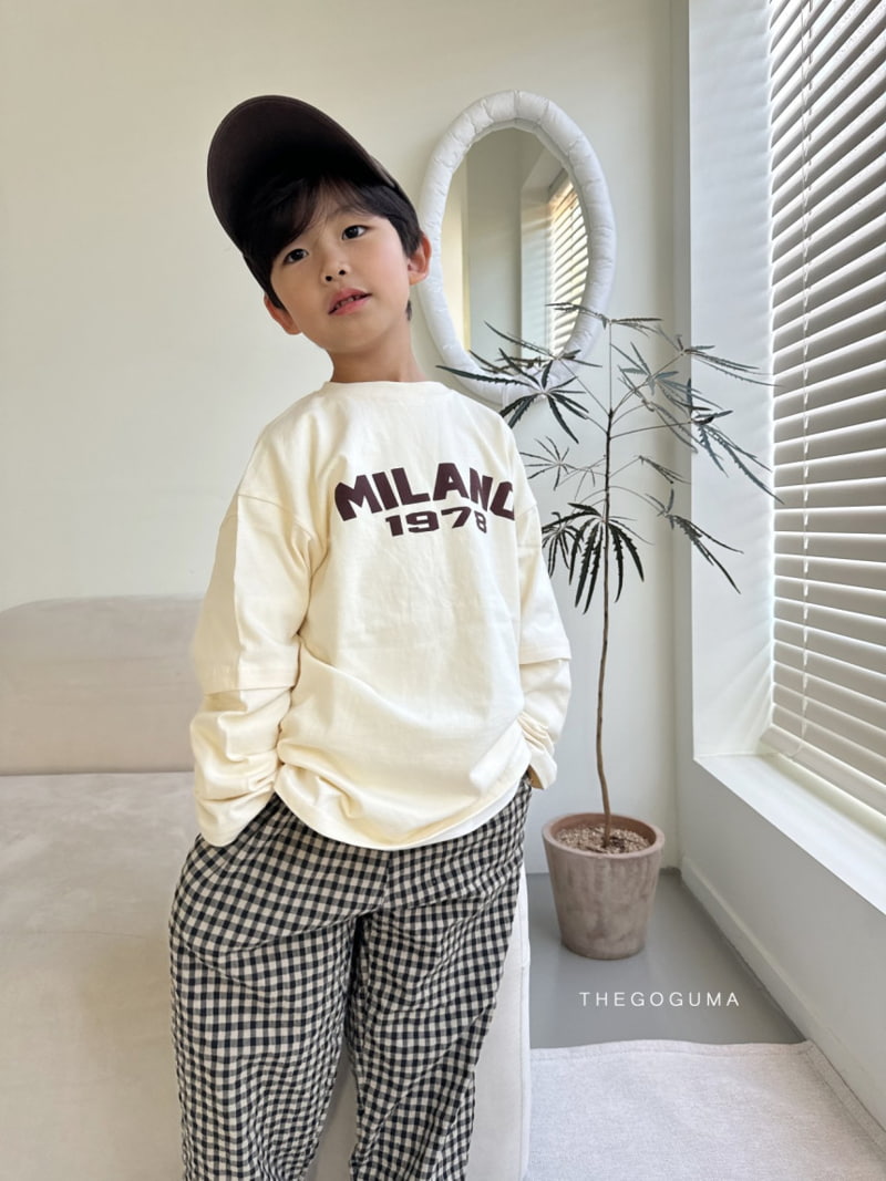 Thegoguma - Korean Children Fashion - #minifashionista - Gogo Check Pants - 7