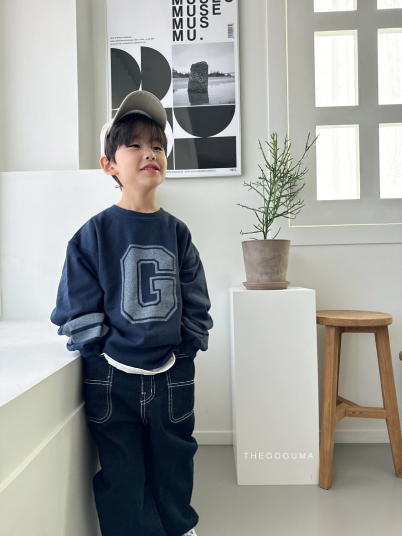 Thegoguma - Korean Children Fashion - #minifashionista - G Line Sweatshirts - 9