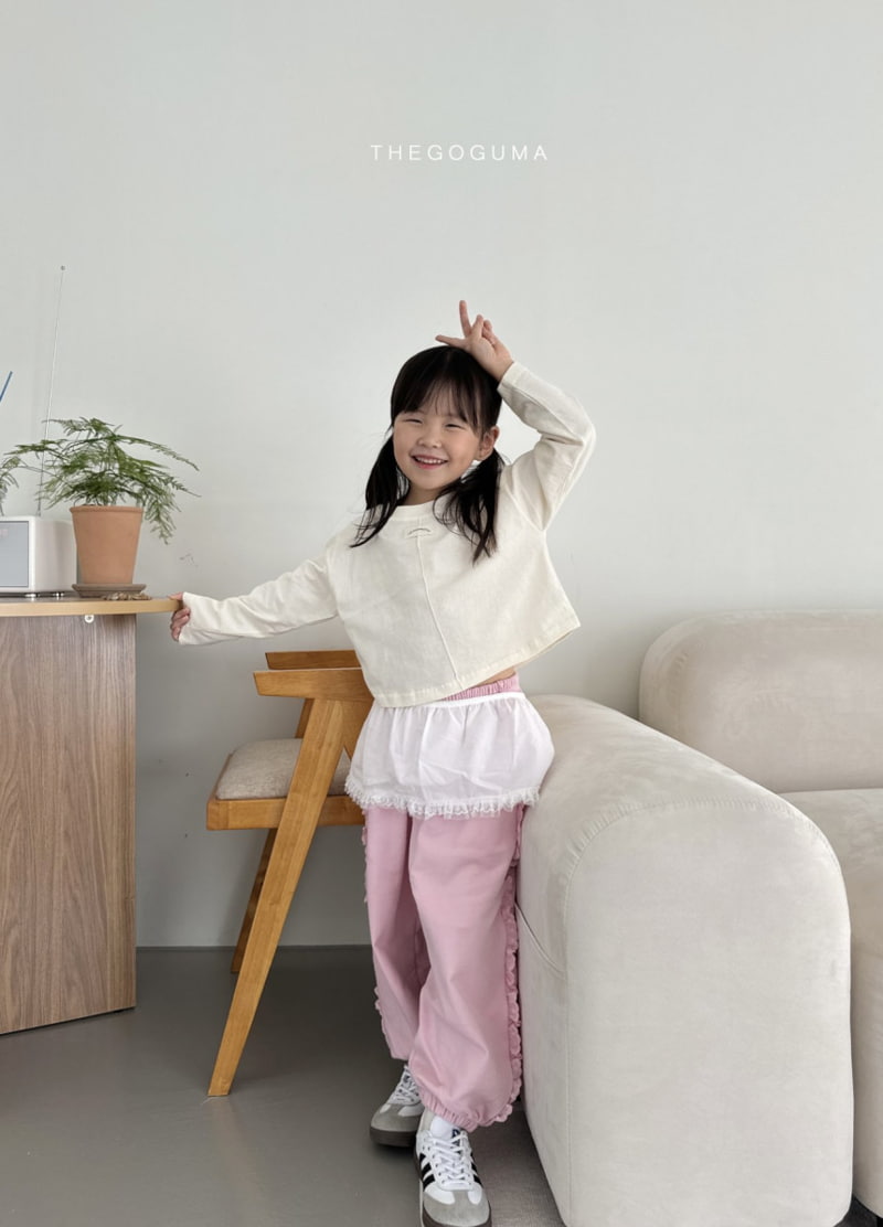 Thegoguma - Korean Children Fashion - #minifashionista - Fun Crop Tee - 11