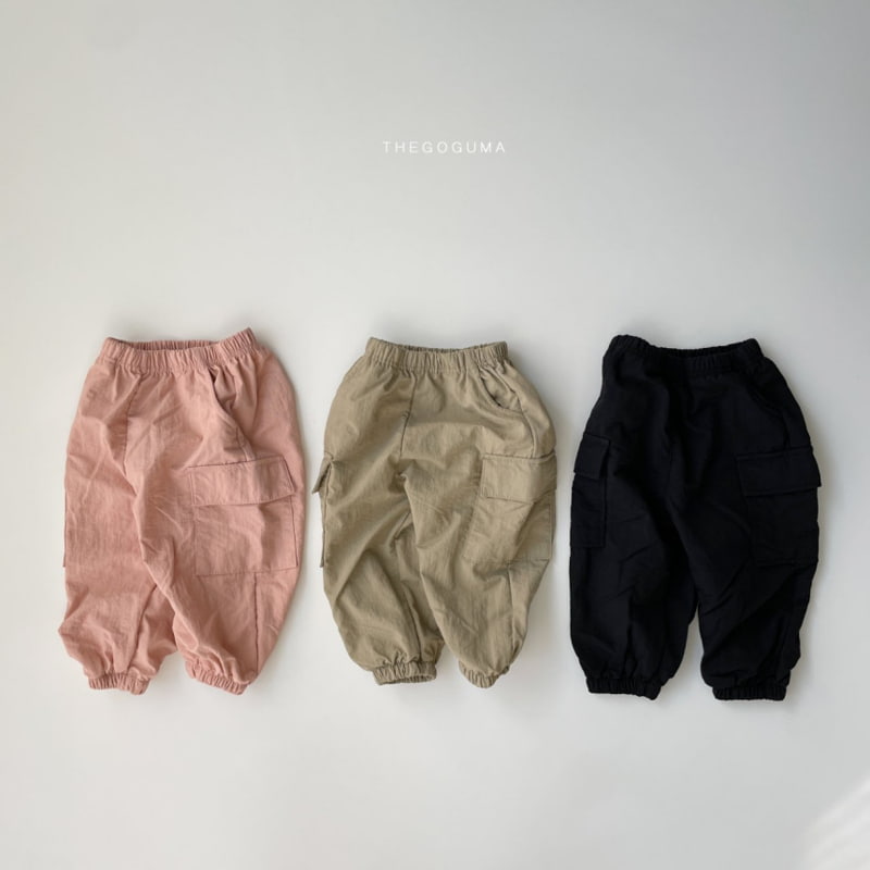 Thegoguma - Korean Children Fashion - #prettylittlegirls - Bonding Cargo Pants