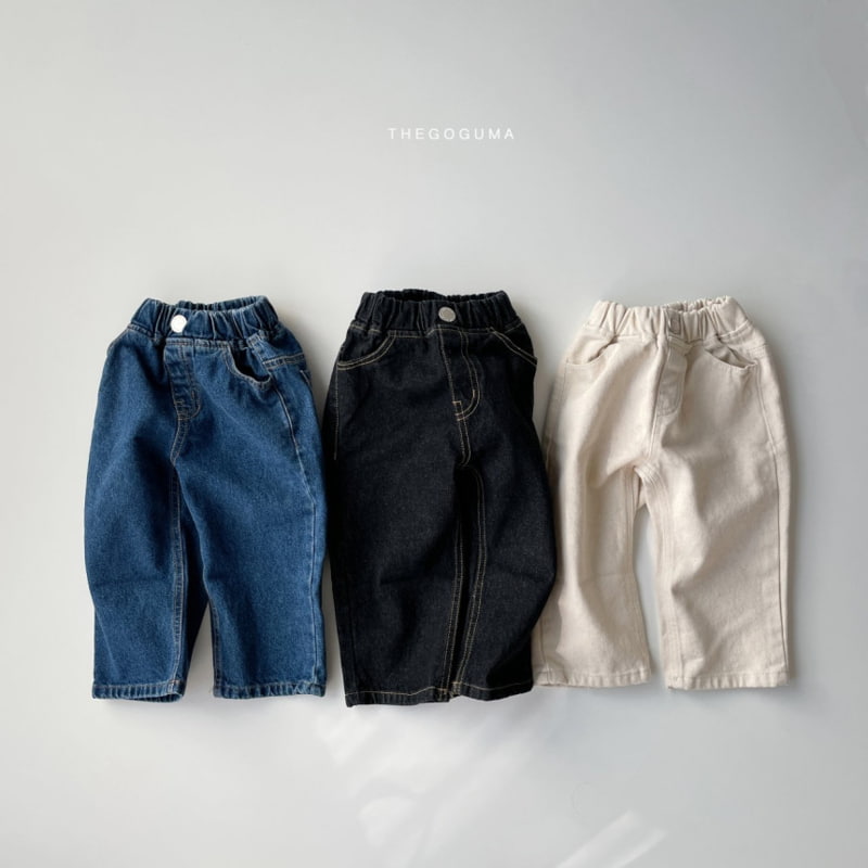 Thegoguma - Korean Children Fashion - #prettylittlegirls - Tiktok Straight Jeans